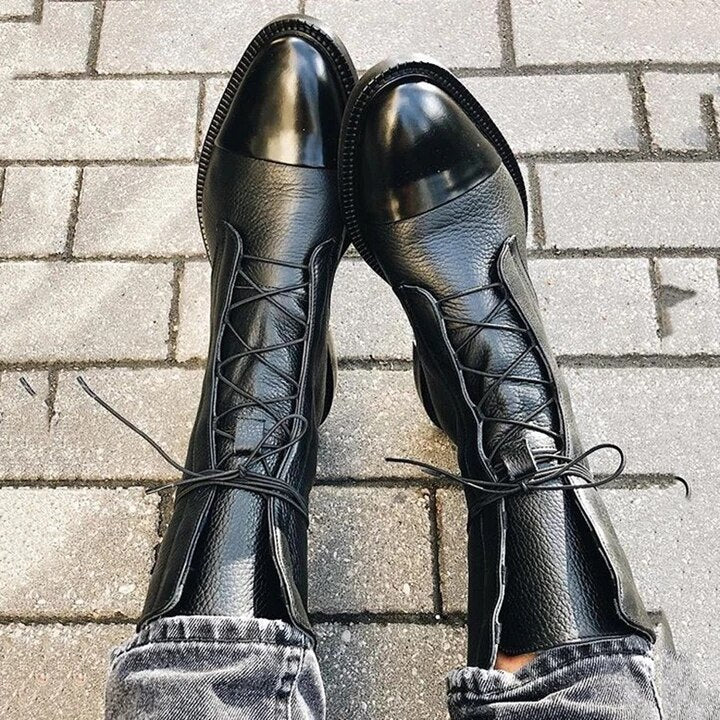 Harper - Premium Quality Heeled Boots-15547822604661-Mirella Fiore