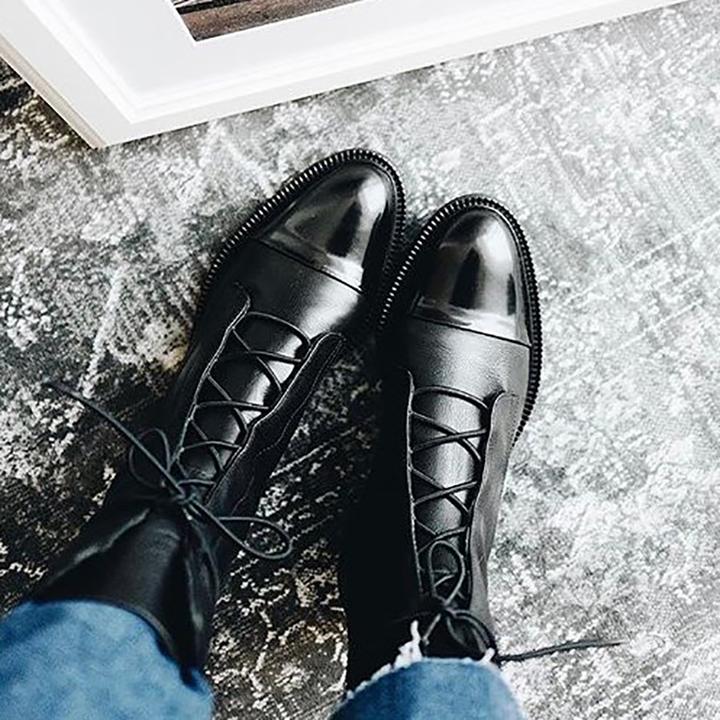 Harper - Premium Quality Heeled Boots-15547822604661-Mirella Fiore