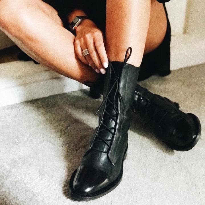 Harper - Premium Quality Heeled Boots-15547822604661-Mirella Fiore