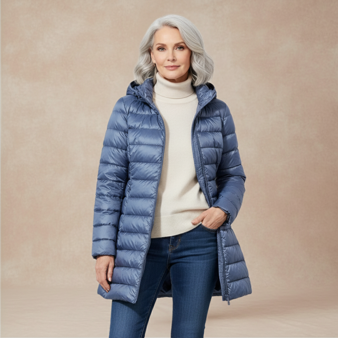 Henley - Lightweight Down Women’s Jacket-15550706647413-Mirella Fiore