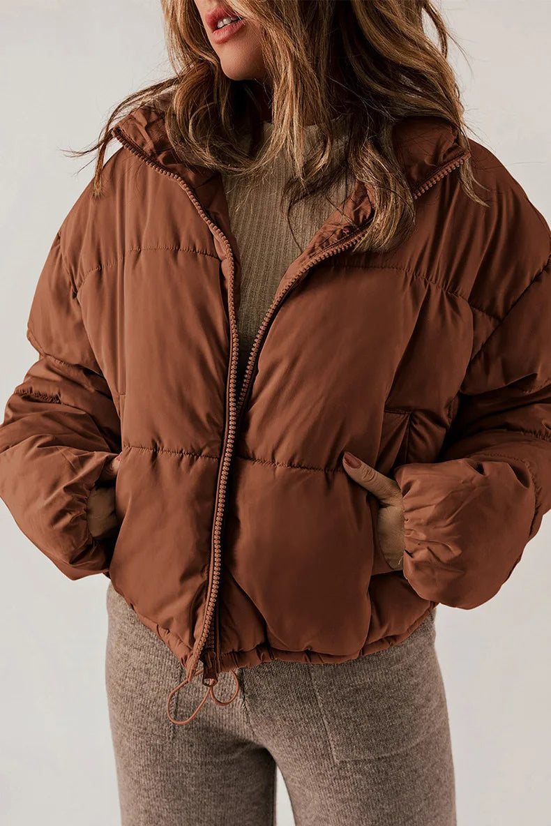 Henley - Warm Women’s Puffer Jacket-15550707138933-Mirella Fiore