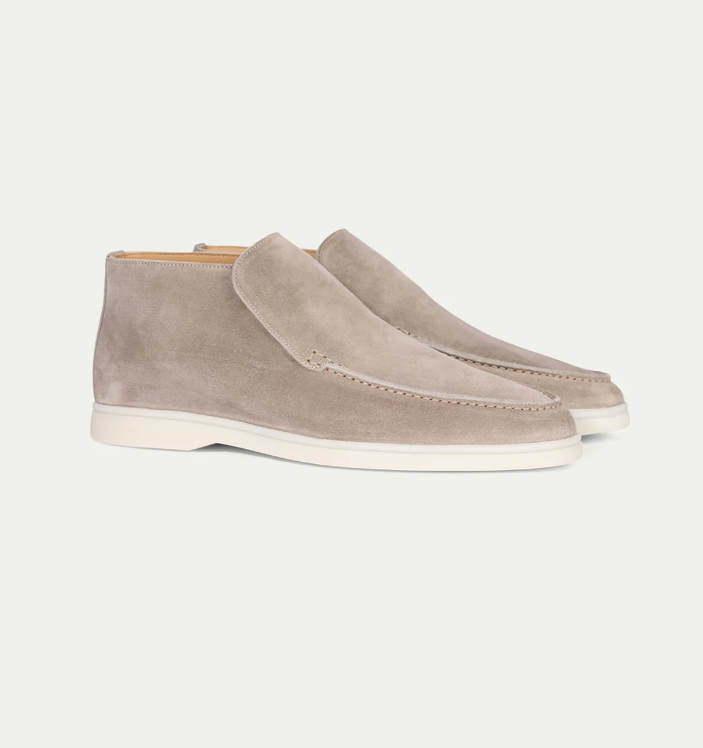 High Suede Loafers-15553365737845-Mirella Fiore