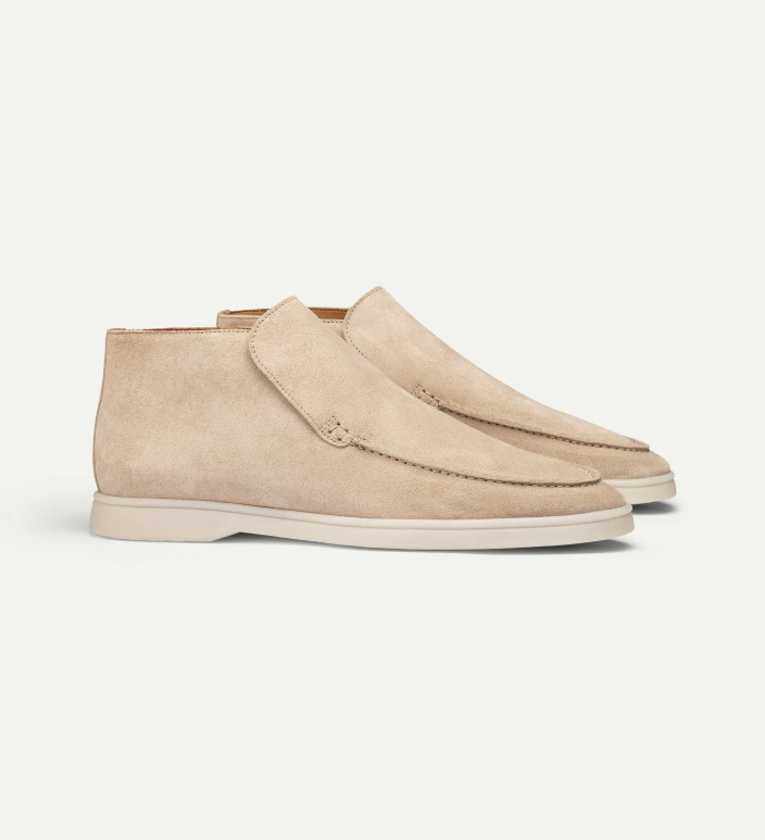 High Suede Loafers-15553365737845-Mirella Fiore