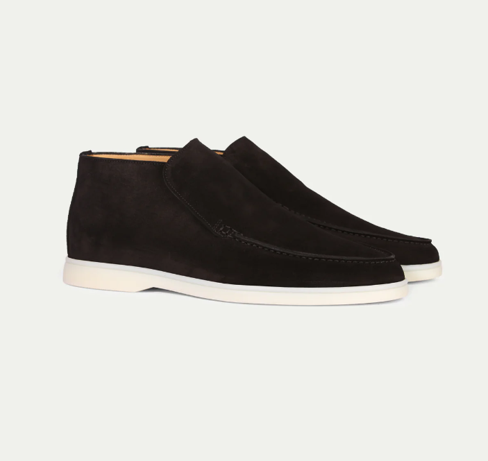 High Suede Loafers-15553365737845-Mirella Fiore