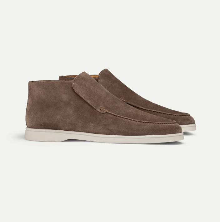 High Suede Loafers-15553365737845-Mirella Fiore