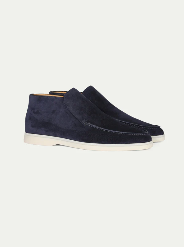 High Suede Loafers-15553365737845-Mirella Fiore