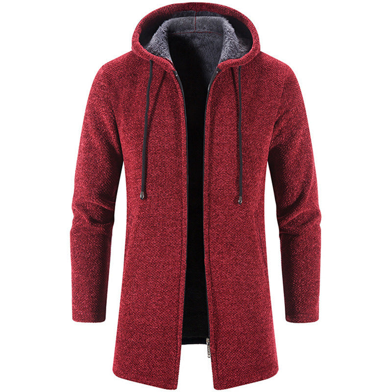 Hooded Windproof Wool Coat-15553984594293-Nancy & Mae Savannah