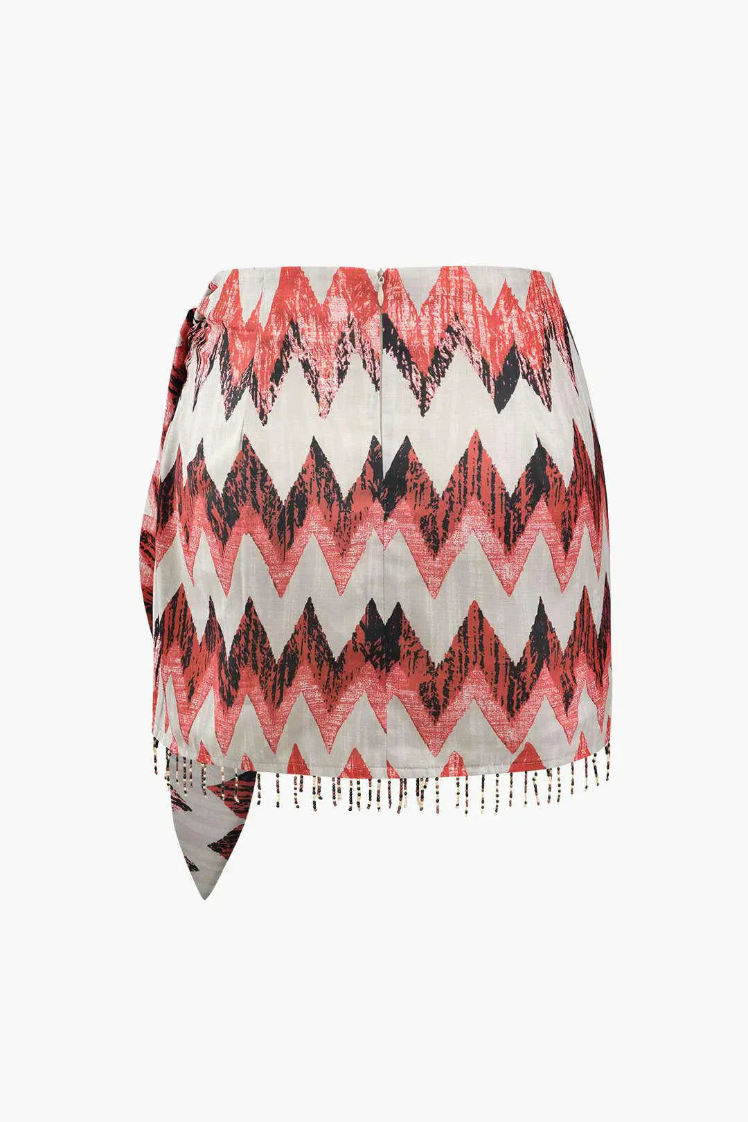 Ida – Unique design – Printed knot mini skirt-15133711335797-Mirella Fiore
