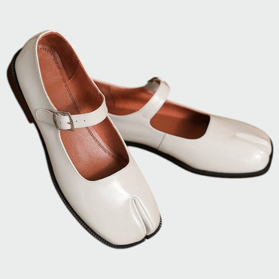 Imara - Split-Toe Buckle Mary Jane Shoes-15519661752693-Mirella Fiore