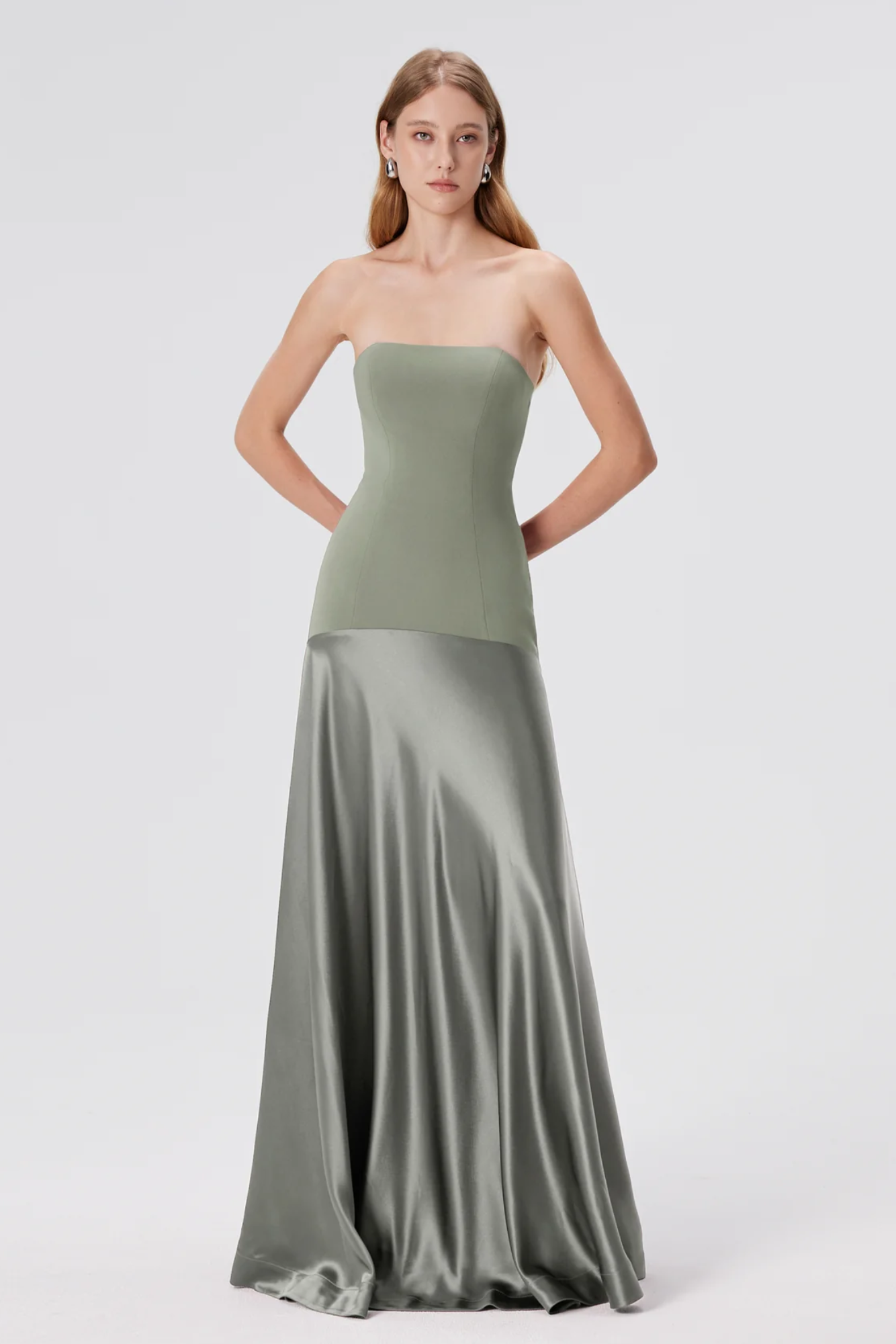Isavelle – Sculpted fit – Strapless evening gown-15133903159669-Mirella Fiore