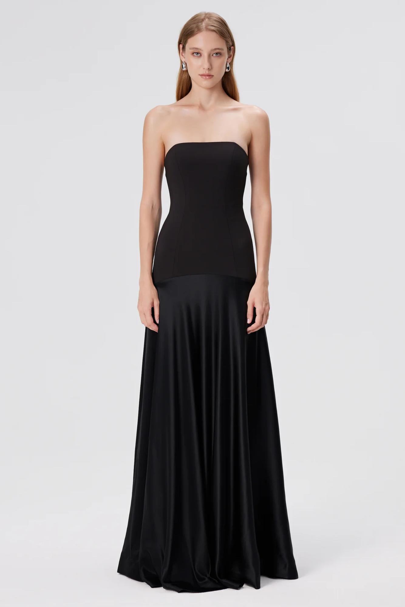 Isavelle – Sculpted fit – Strapless evening gown-15133903159669-Mirella Fiore