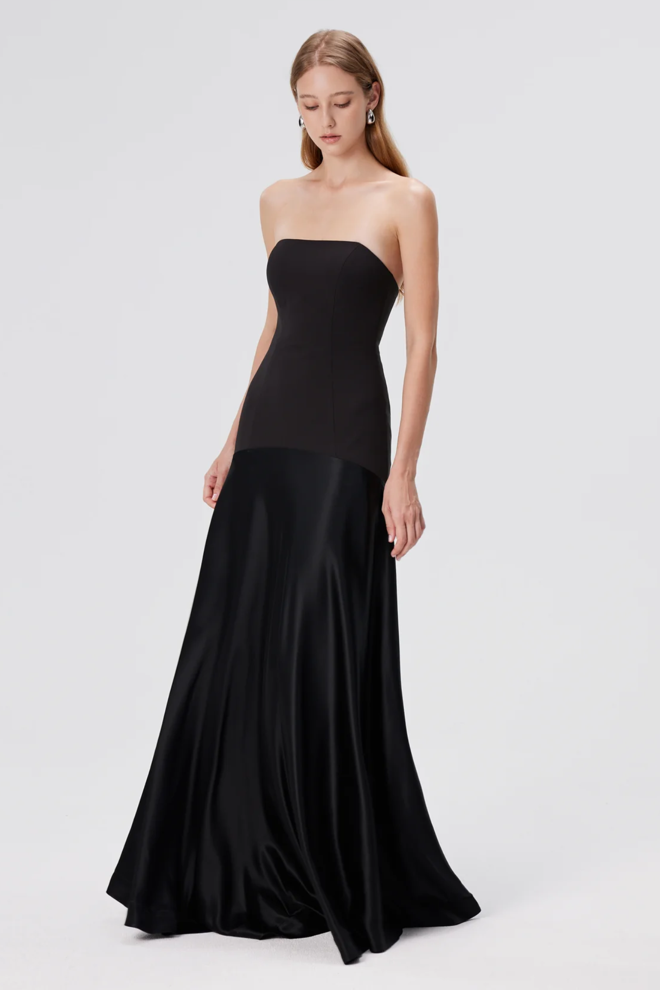 Isavelle – Sculpted fit – Strapless evening gown-15133903159669-Mirella Fiore