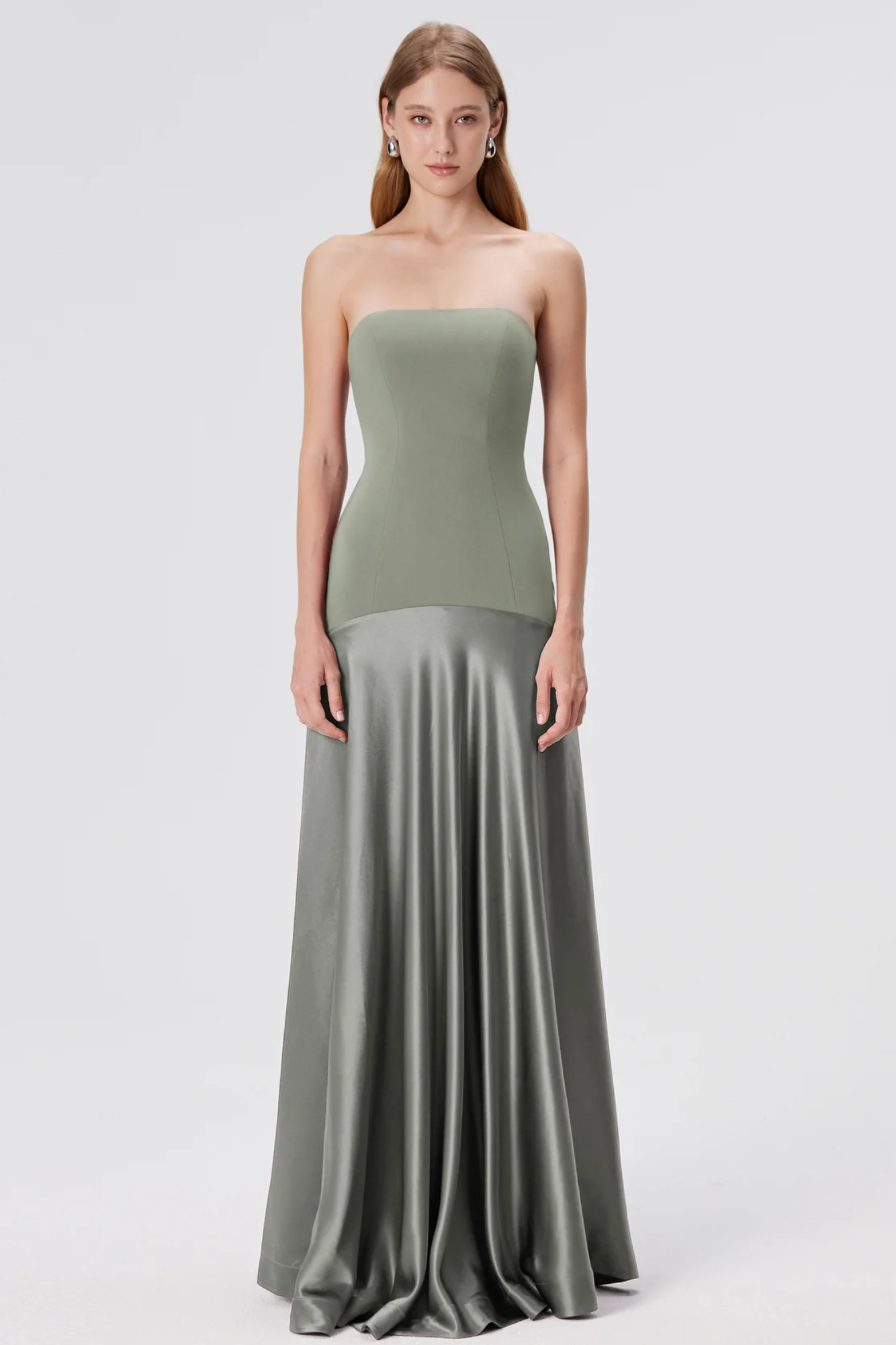 Isavelle – Sculpted fit – Strapless evening gown-15133903159669-Mirella Fiore