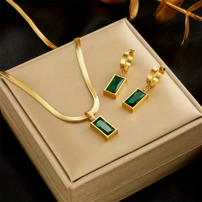 Iselotte Verdain Jewelry Set-15548284371317-Mirella Fiore