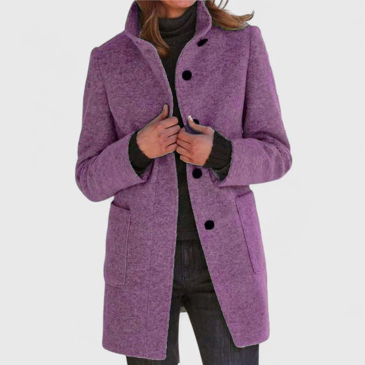 Isolde - Classic Mid-Length Coat-15550919573877-Mirella Fiore