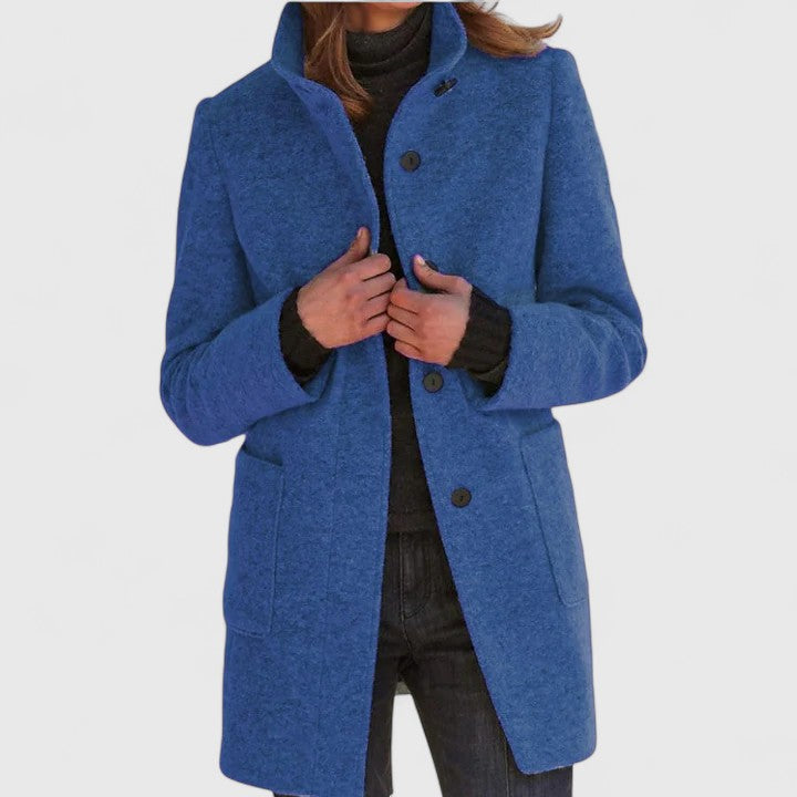 Isolde - Classic Mid-Length Coat-15550919573877-Mirella Fiore