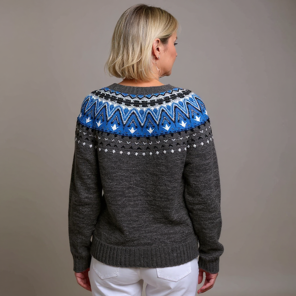 Jade - Vintage Icelandic Cardigan-15531113480565-Mirella Fiore