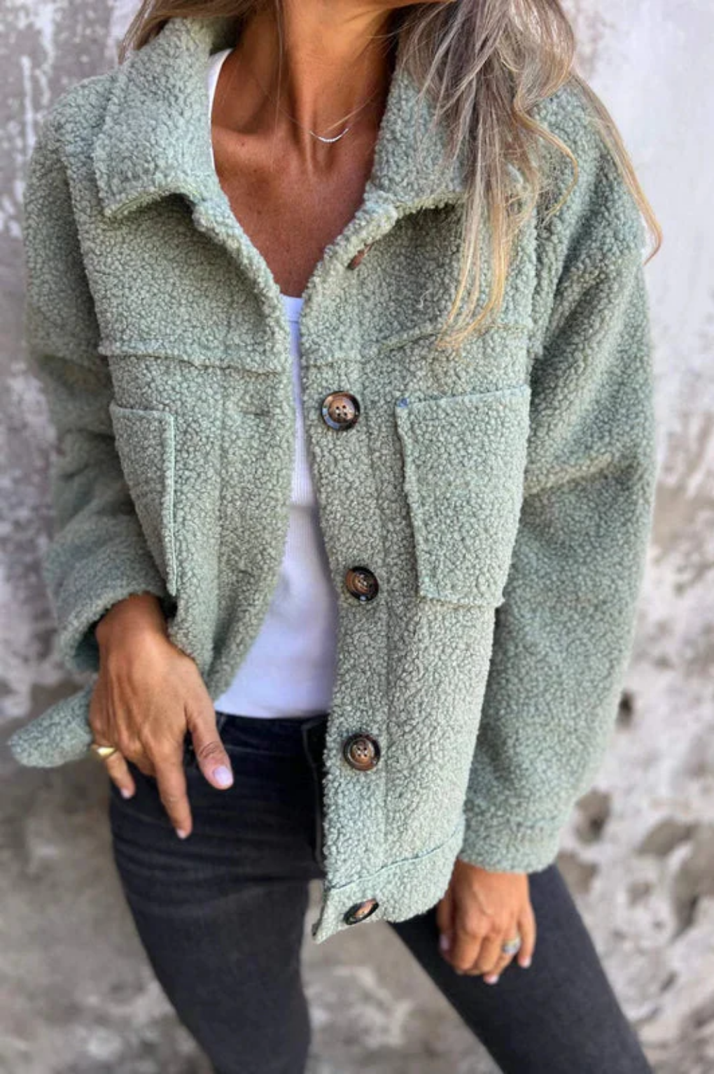 Joanna – Cozy touch – Teddy jacket-15367553188213-Mirella Fiore