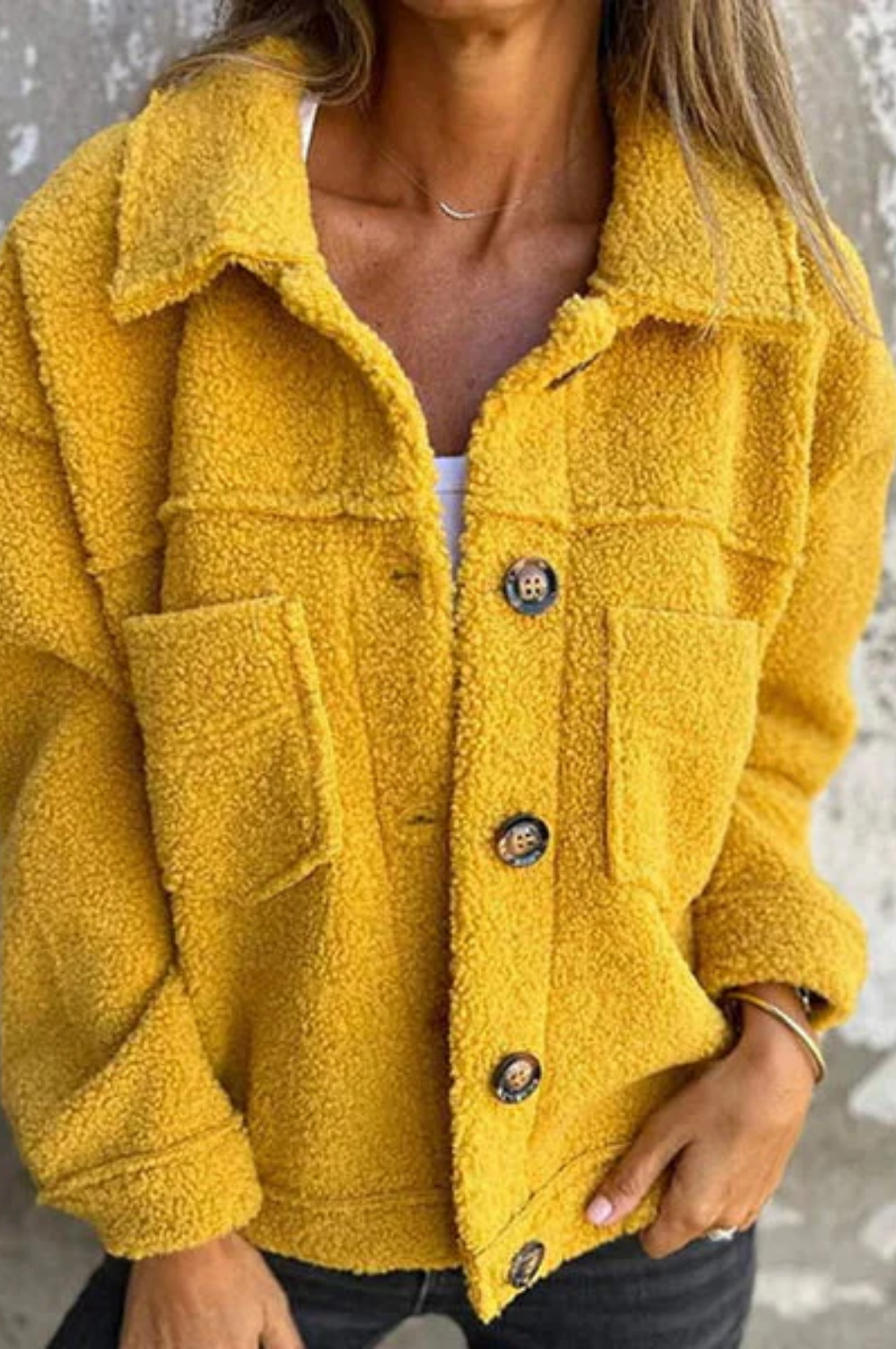 Joanna – Cozy touch – Teddy jacket-15367553188213-Mirella Fiore