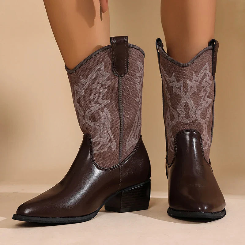 Jolene - Vintage Cowboy Boots-15550871535989-Mirella Fiore