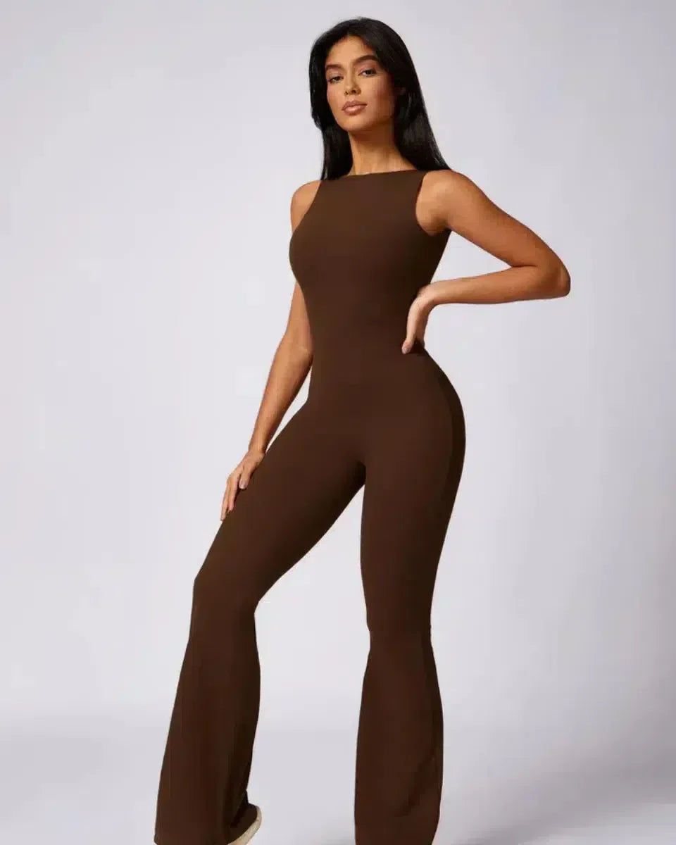 Kalani – Open-back design – Workout jumpsuit-15134026695029-Mirella Fiore