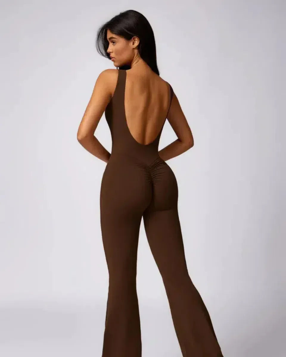 Kalani – Open-back design – Workout jumpsuit-15134026695029-Mirella Fiore