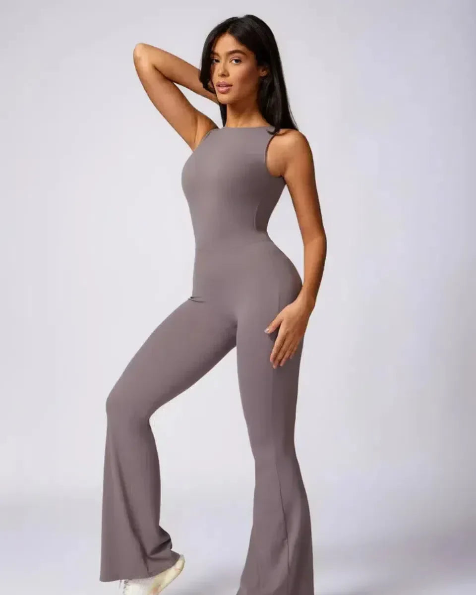 Kalani – Open-back design – Workout jumpsuit-15134026695029-Mirella Fiore