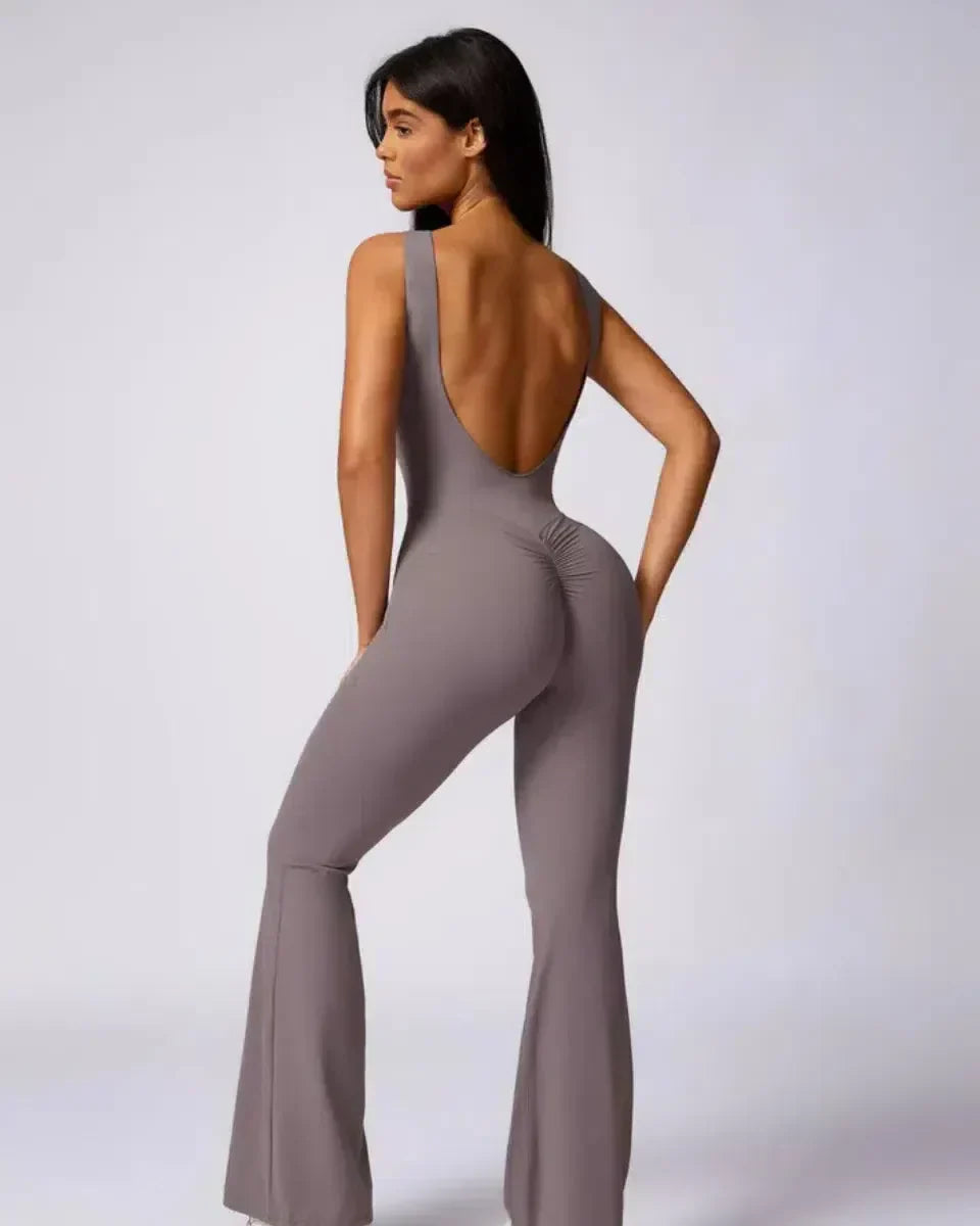 Kalani – Open-back design – Workout jumpsuit-15134026695029-Mirella Fiore