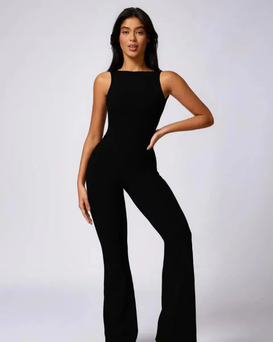Kalani – Open-back design – Workout jumpsuit-15134026695029-Mirella Fiore