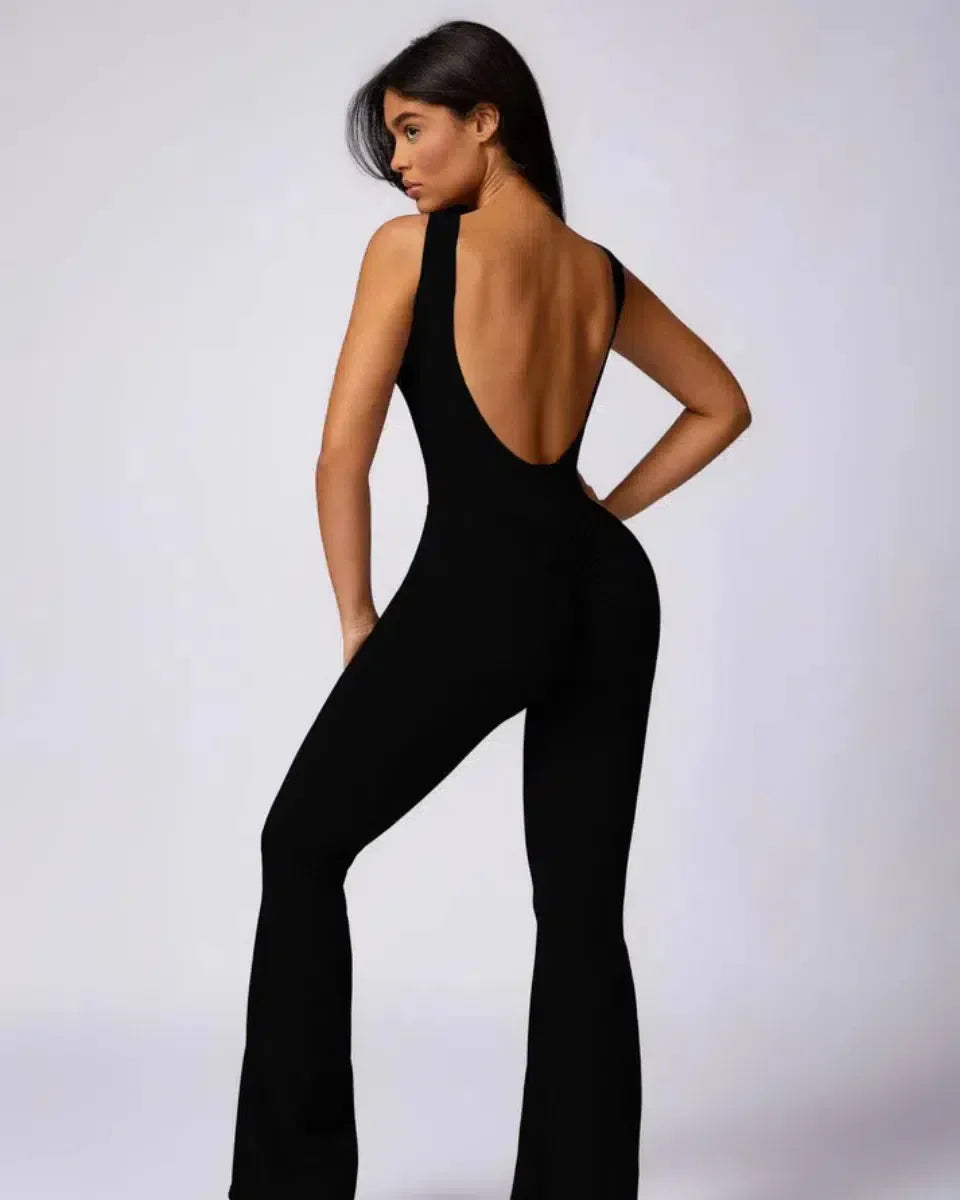 Kalani – Open-back design – Workout jumpsuit-15134026695029-Mirella Fiore