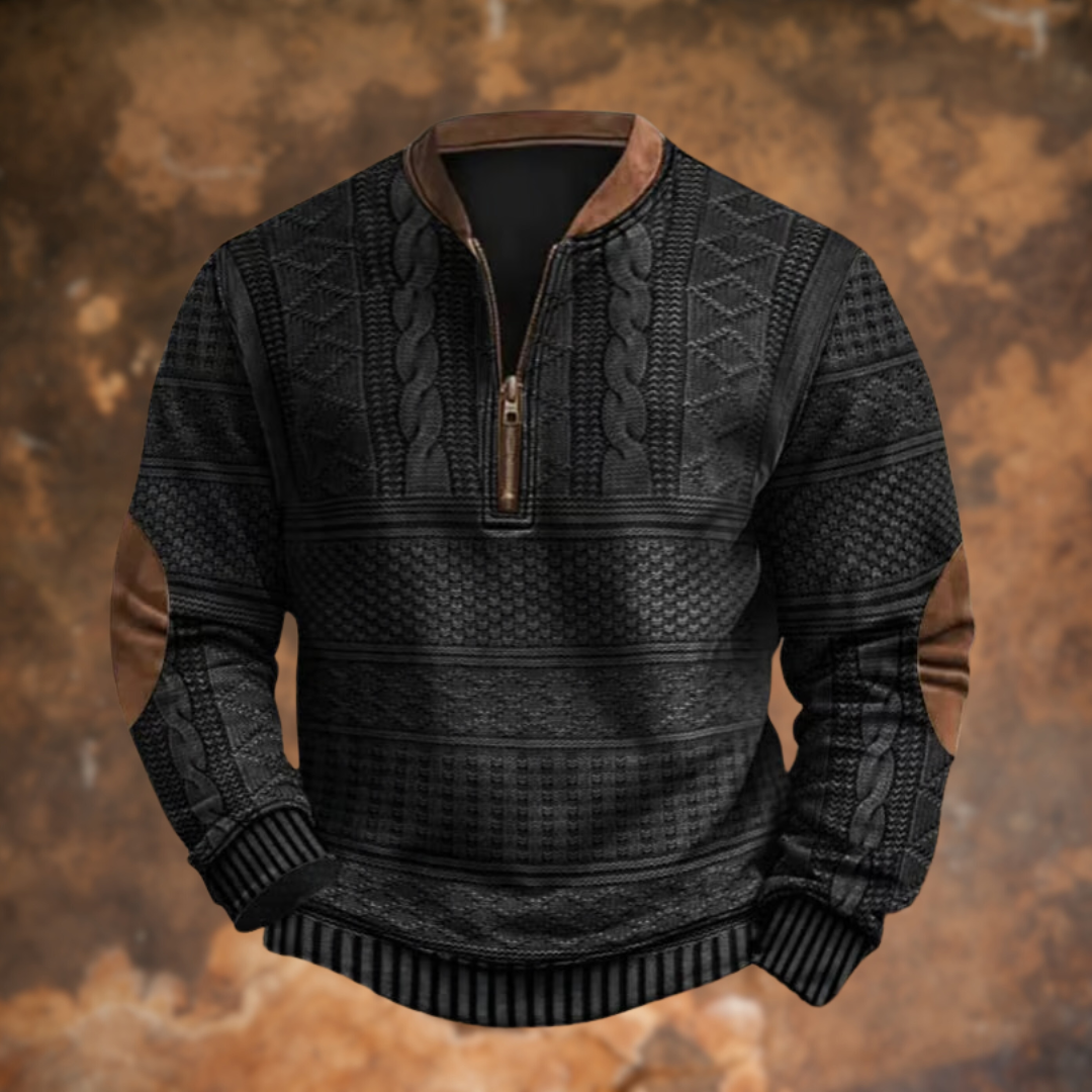 Kane - Sweater with Zipper-15553361707381-Mirella Fiore