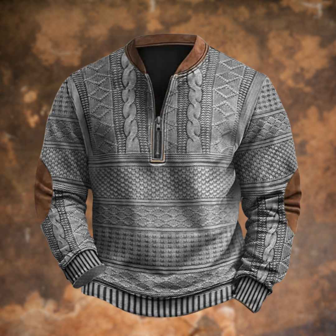 Kane - Sweater with Zipper-15553361707381-Mirella Fiore