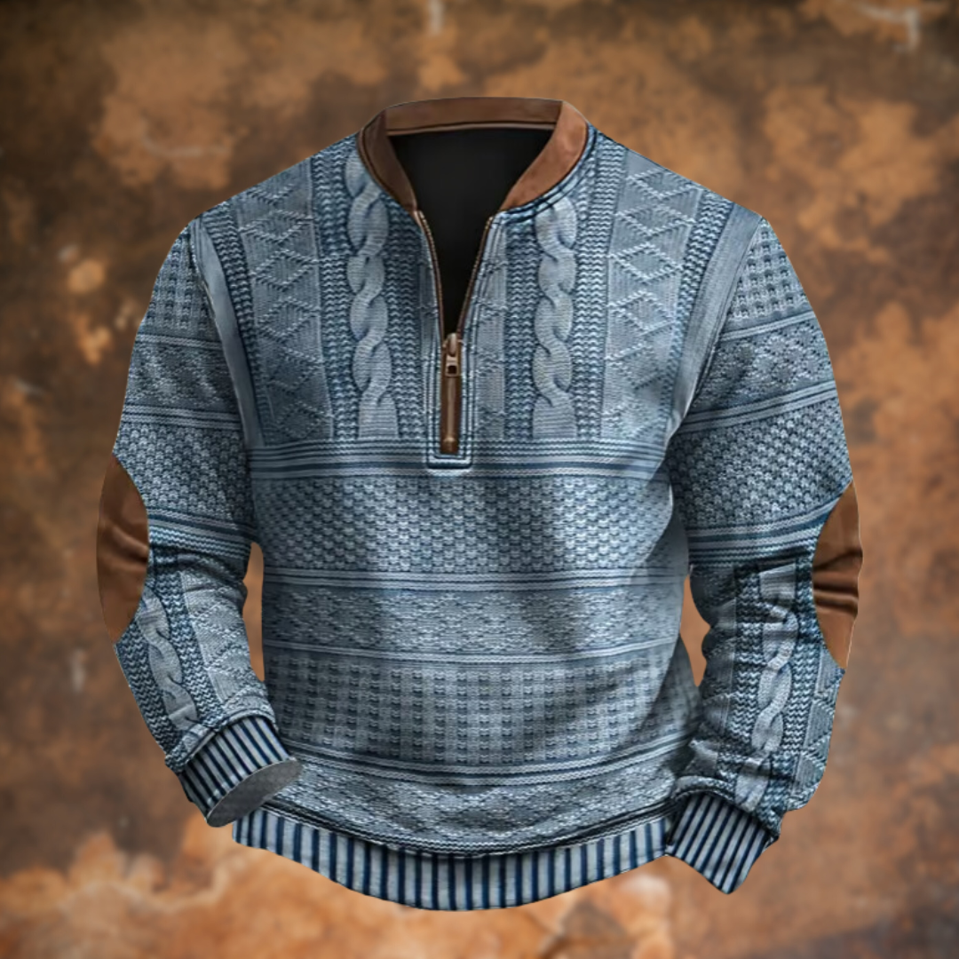 Kane - Sweater with Zipper-15553361707381-Mirella Fiore