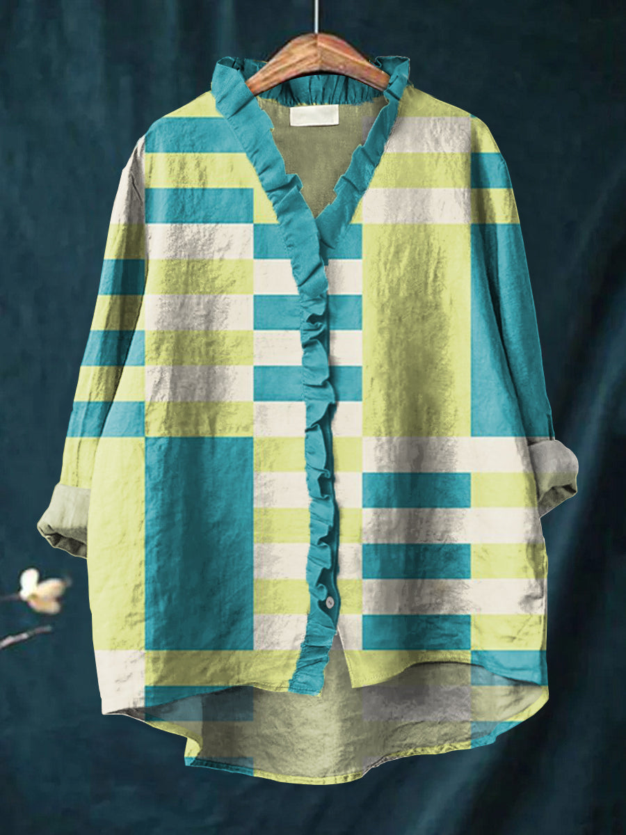 Karen - Elegant Bloom Blouse-15542206562677-Mirella Fiore