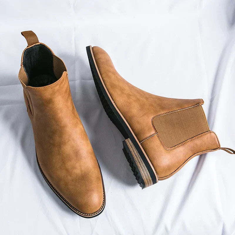 Kayden - Leather Chelsea Boots-15550769529205-Nancy & Mae Savannah