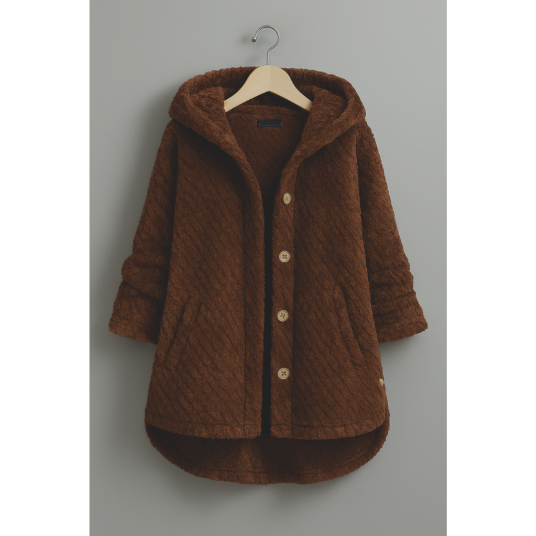 Keira - Button Down Hooded Jacket-15544936890741-Mirella Fiore