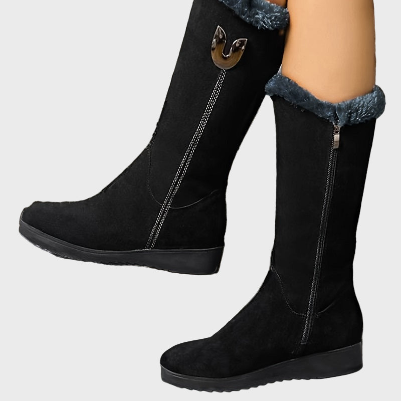 Kylie - Mid-Calf Boots-15520005718389-Mirella Fiore