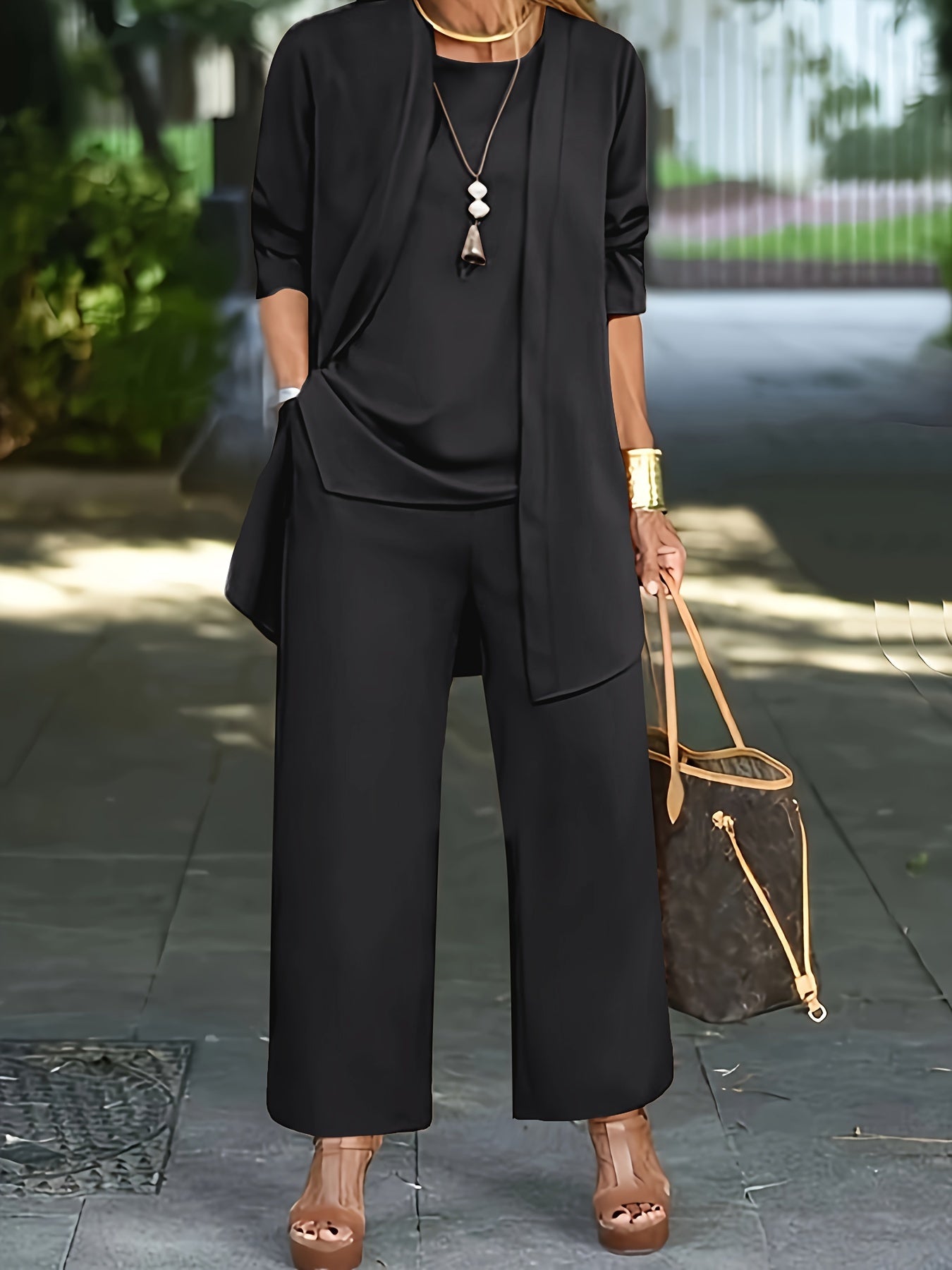 LAYLA - Stylish Chic Three-Piece Set-15519826739573-Mirella Fiore