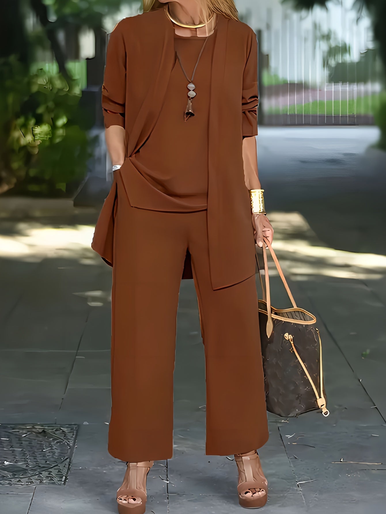 LAYLA - Stylish Chic Three-Piece Set-15519826739573-Mirella Fiore