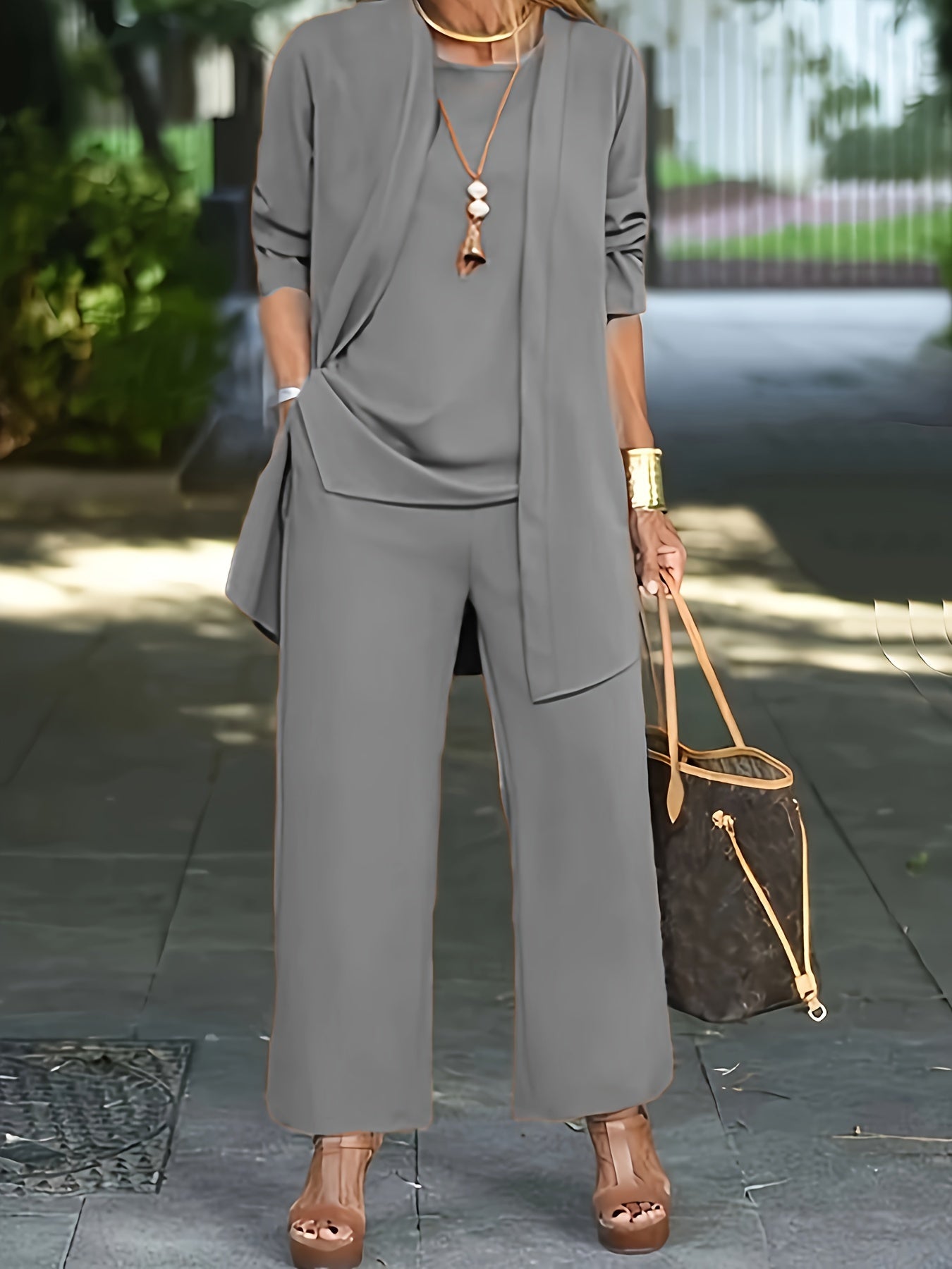 LAYLA - Stylish Chic Three-Piece Set-15519826739573-Mirella Fiore