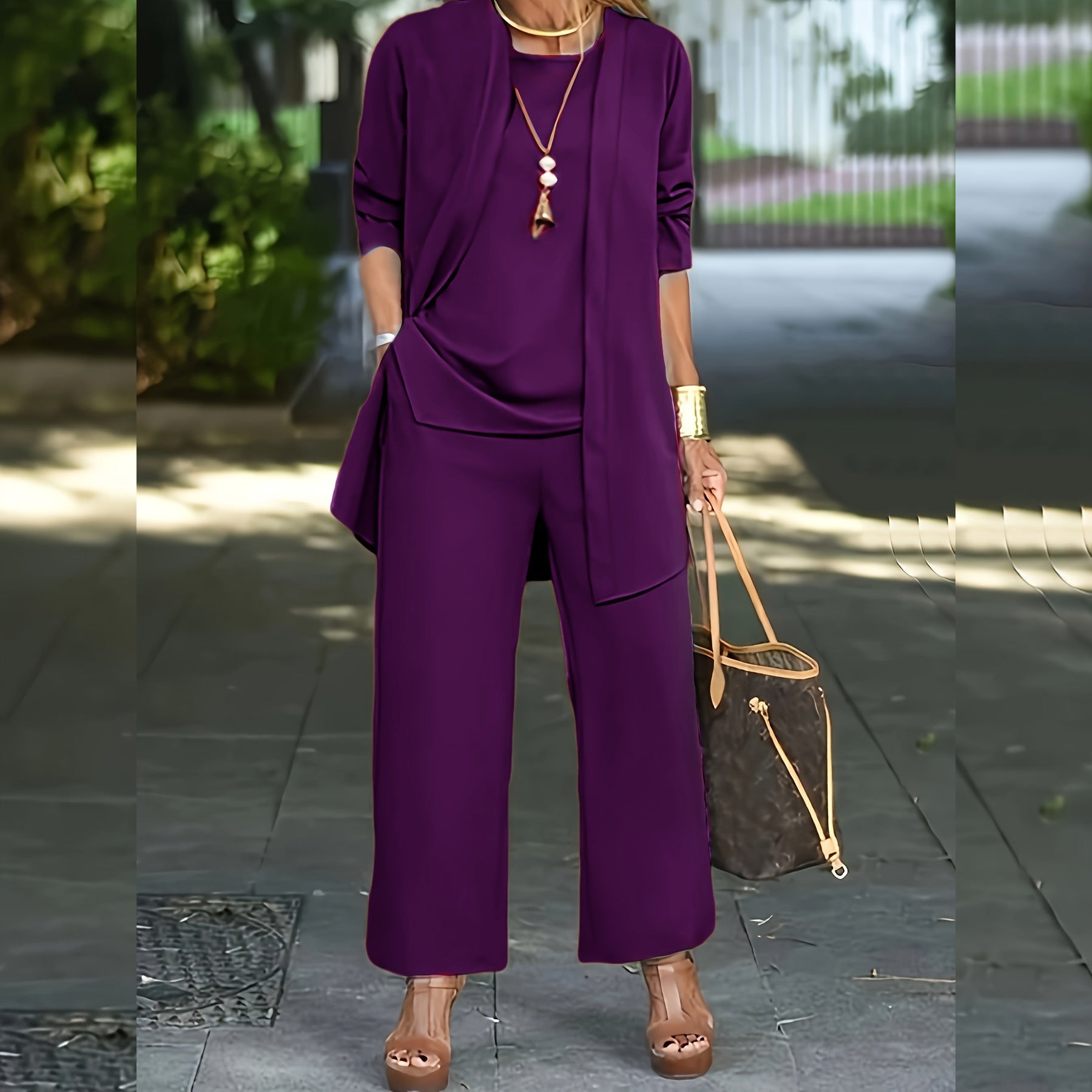 LAYLA - Stylish Chic Three-Piece Set-15519826739573-Mirella Fiore