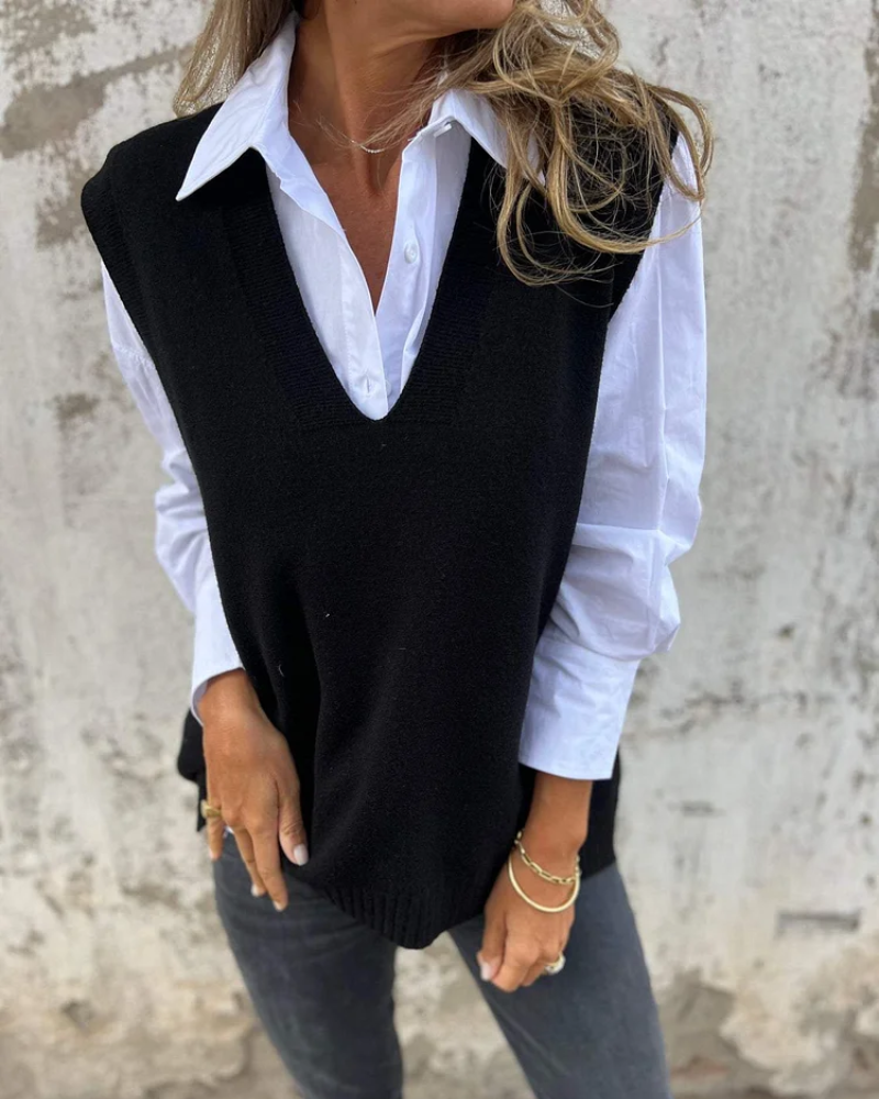 LEMI - Comfortable Knitted Cardigan-15519826837877-Mirella Fiore