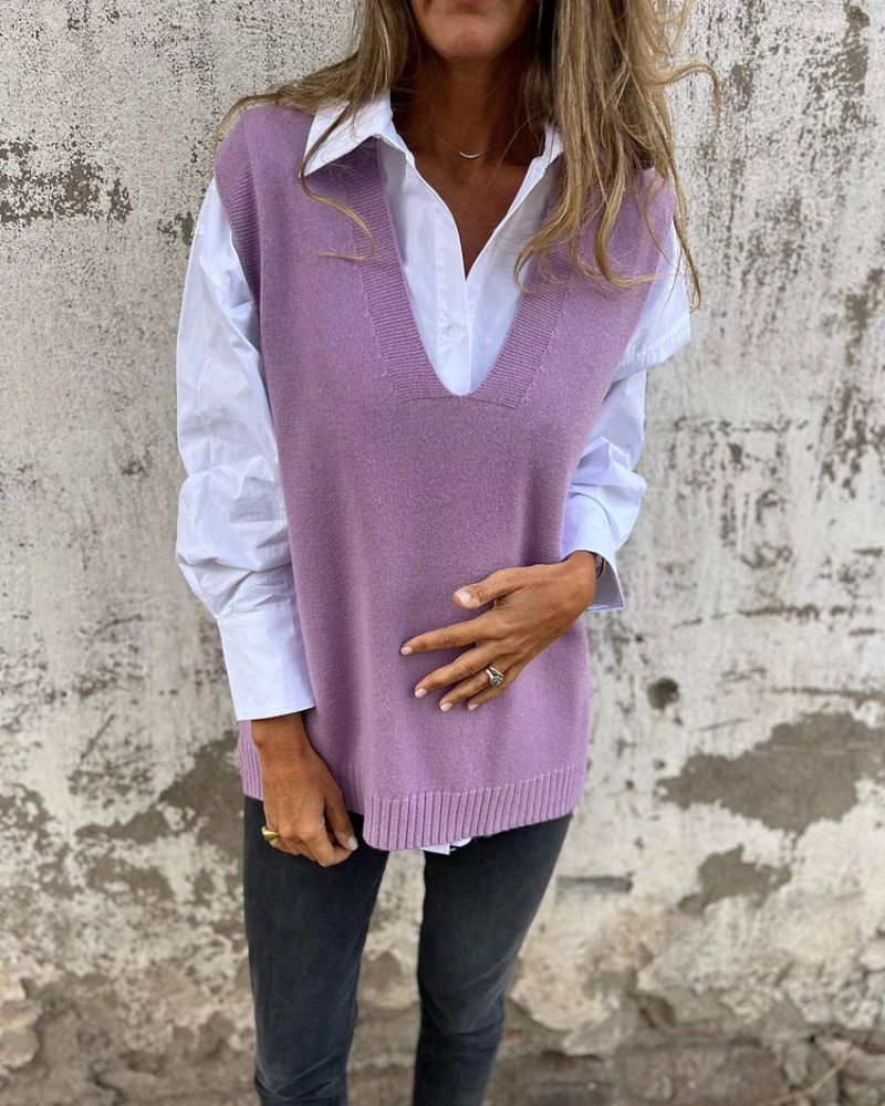 LEMI - Comfortable Knitted Cardigan-15519826837877-Mirella Fiore