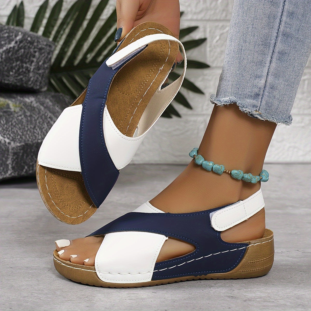 Laura - Comfortable Orthopedic Sandal-15547822178677-Mirella Fiore