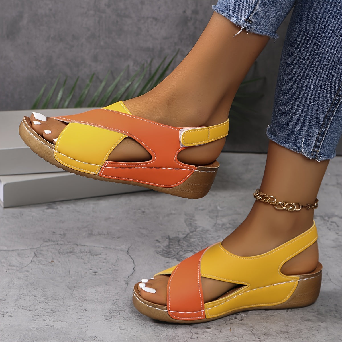 Laura - Comfortable Orthopedic Sandal-15547822178677-Mirella Fiore