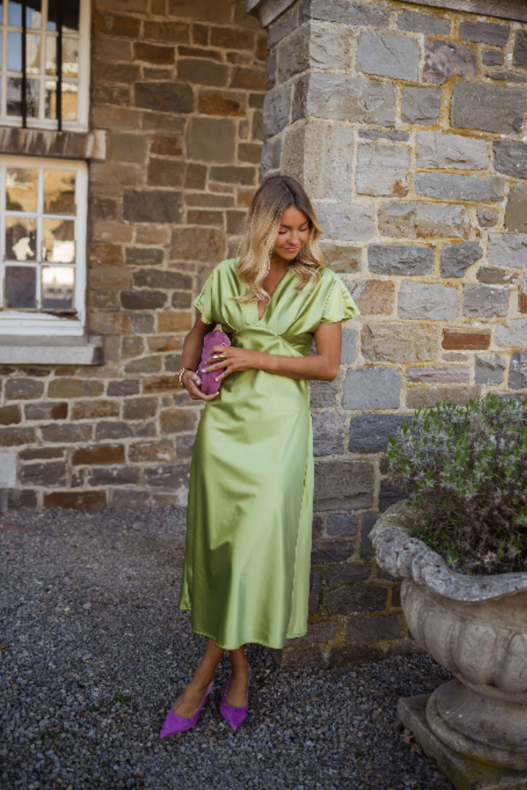Laura – Glossy finish – Midi dress-15213962559861-Mirella Fiore