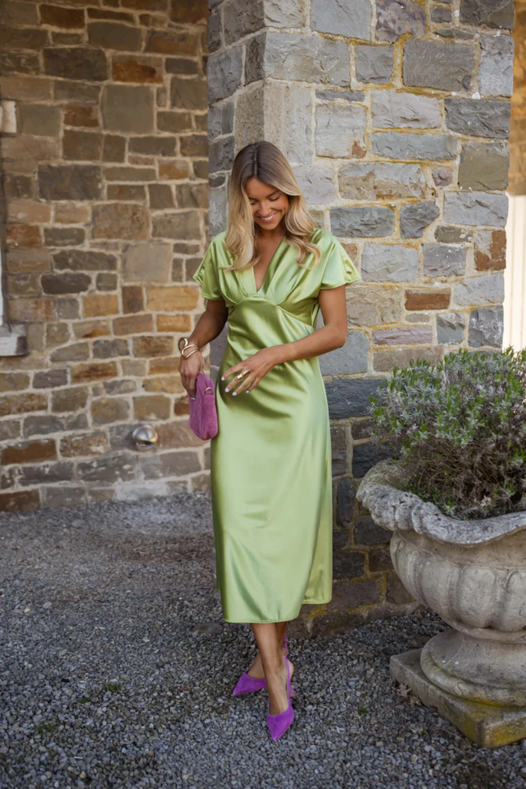 Laura – Glossy finish – Midi dress-15213962559861-Mirella Fiore