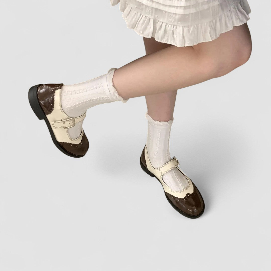 Laura - Orthopaedic Mary Jane Shoes-15519661556085-Mirella Fiore