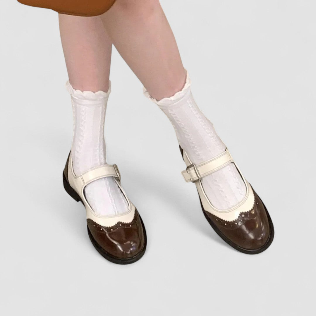 Laura - Orthopaedic Mary Jane Shoes-15519661556085-Mirella Fiore