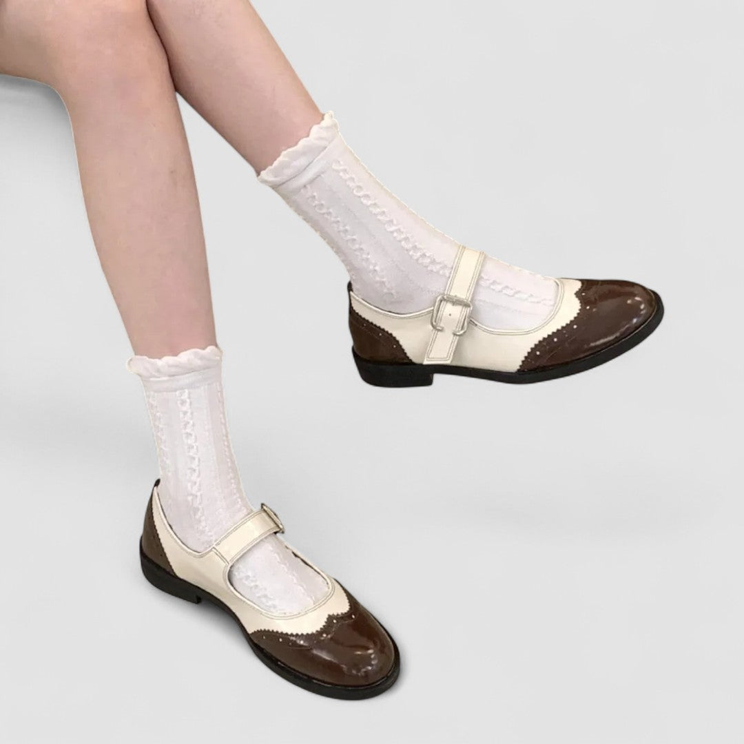 Laura - Orthopaedic Mary Jane Shoes-15519661556085-Mirella Fiore